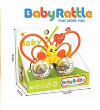 Premium Baby Butterfly Rattle & Teether Toy