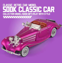 1:24 Diecast 1936 Mercedes Benz 500K Model Car