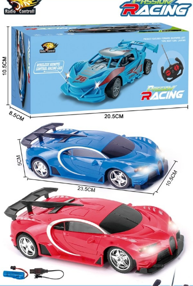 1:18 RC Bugatti Racing Car With Light