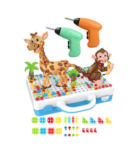 4in1 Kids 3D Puzzle Tool Box With Drill