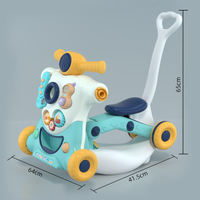 6in1 Multi-functional Baby Activity Musical Walker