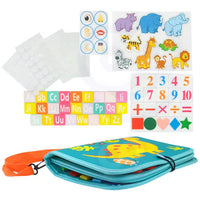 Montessori Dino 6 Pages Multi-functional Activity Busy Book