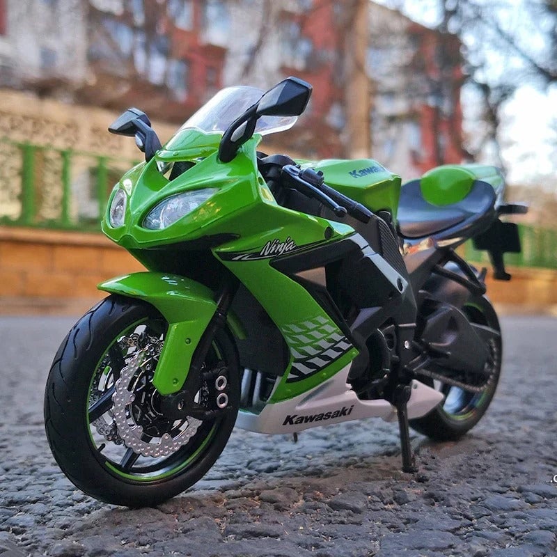 Maisto 1:12 Diecast Kawasaki Ninja ZX-10R Model Bike
