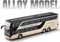 1:30 Diecast Double Decker Urban Transport Bus Model