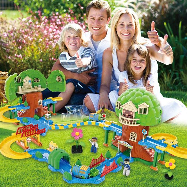 Tree House Electric Train Set