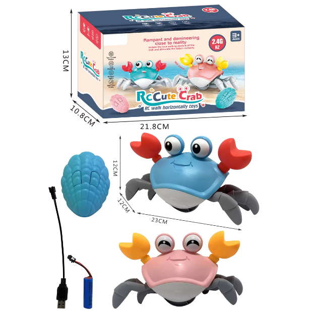 2.4GHz Remote Control Cute Crab With Light & Sound