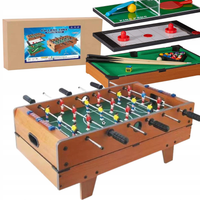 4in1 Wooden Multi-Game Foosball Table Set