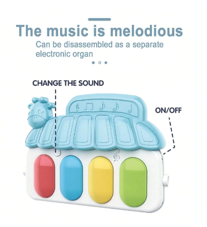 Children's Pedal Piano Play Gym