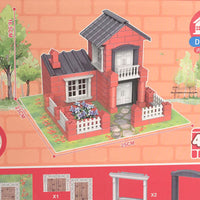 460Pcs DIY Brick Layers Building House