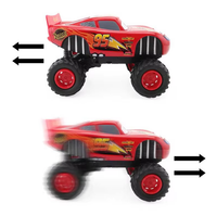 1Pc Diecast Disney Pixar Big Foot Car With Light & Music - Assortment