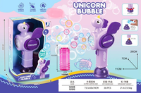 Battery Operated Unicorn Colorful Bubble Wand