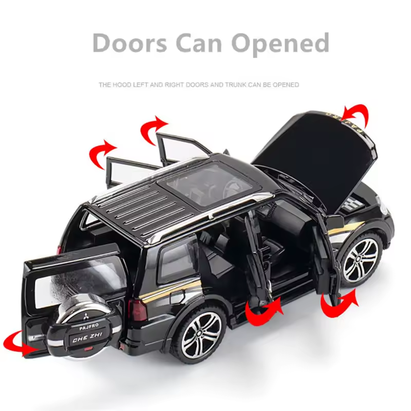 1:32 Diecast Mitsubishis Pajero model Car
