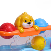 2in1 Montessori Puppy Musical Xylophone With Hammer & Balls