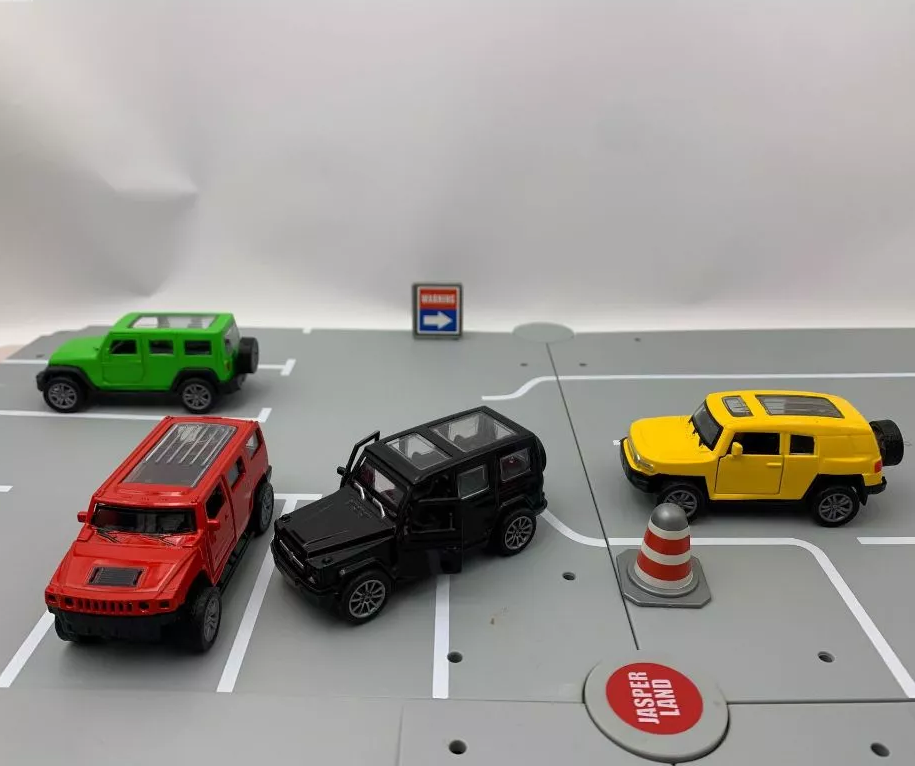 4Pc Diecast Mini Pullback Models