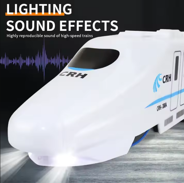 RC Rechargeable High Speed Train With Light & Sound