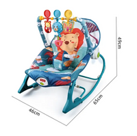 Infant To Toddler Animal Themed Baby Rocker