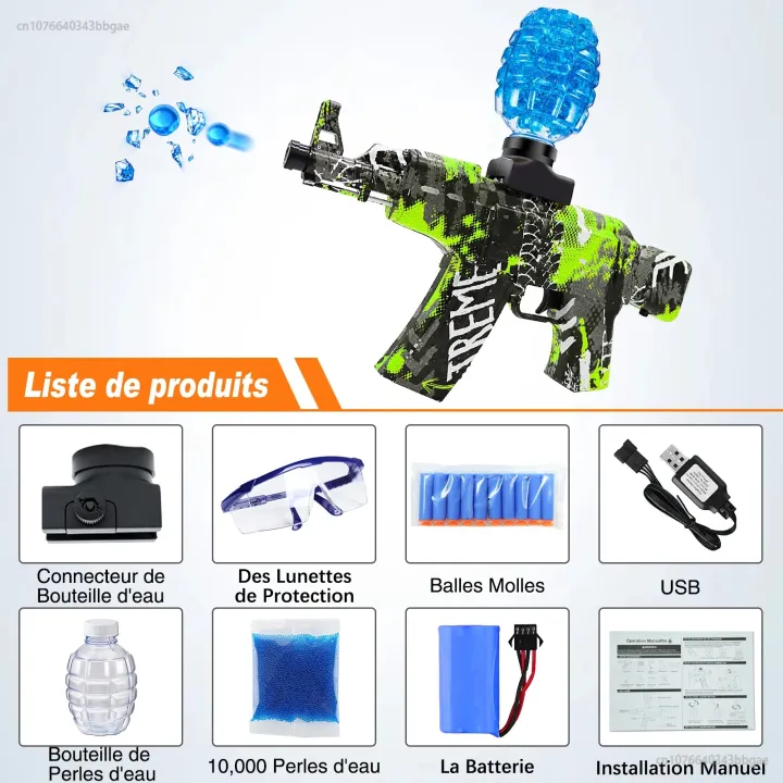 AK47 Gel Blaster Shooting Elite Gun