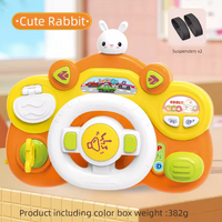 Multi-functional Kids Cute Musical Steering Wheel