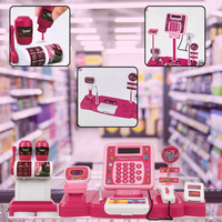 Girls Hamburger Cash Register Toy With Sound