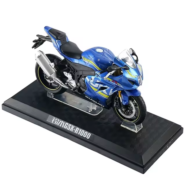 1:12 Diecast Suzuki GSX-R1000 Official Licensed Model