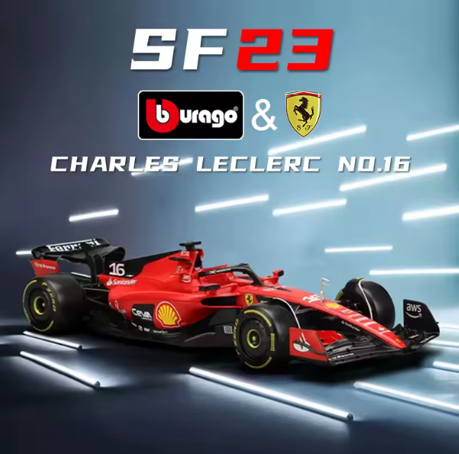 1:43 Bburago Ferrari F1-75 Model