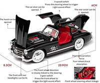 1:24 Diecast Mercedes Benz 300Sl Model