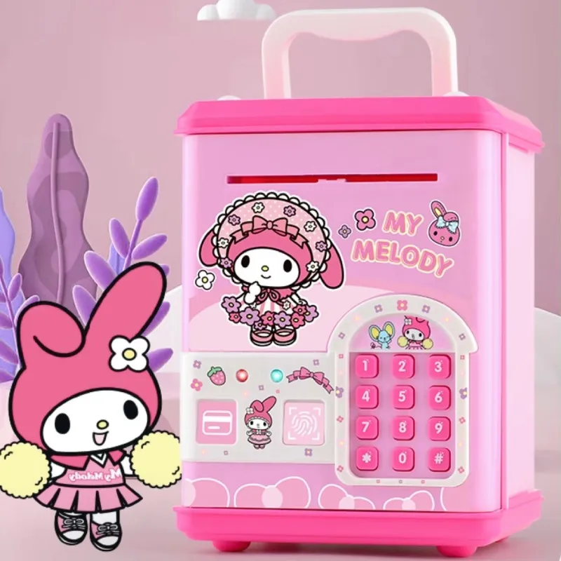 My Melody Fingerprint & Swipe Card Unlock Piggy Bank