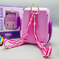 Multi-functional Kitten Knapsack Piggy Bank