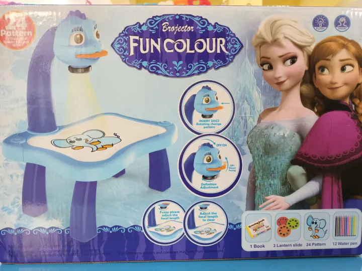 24 Pattern Frozen Projector Table