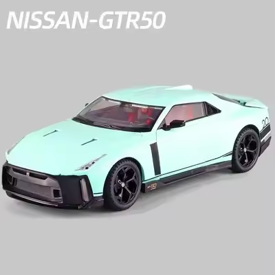 1:18 Diecast Nissan GTR50 Model Car With Smoke