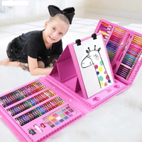 208Pcs Premium Unicorn Kids Super Mega Art Set