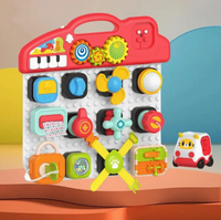 Huanger Montessori Musical Activity Puzzle Board