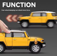 1:24 Diecast Toyota FJ Cruiser Model Car