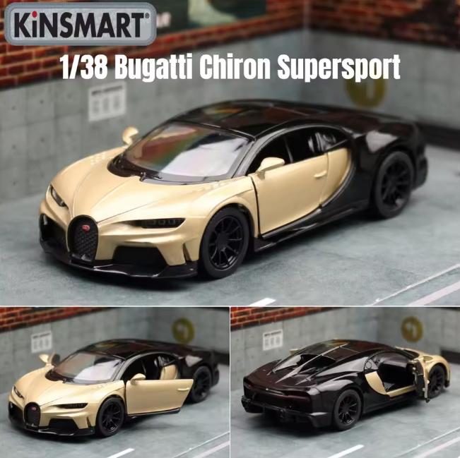1:38 Kinsmart Bugatti Chiron Supersport Model