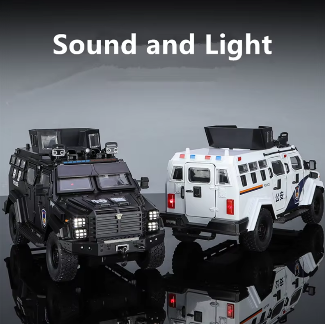 1:24 Diecast Police Tiger Armor Vehicle