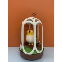 Kids Voice Interaction Musical Bird Cage With Lights