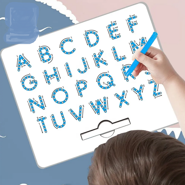 275Pcs Ball Pops English Alphabet Learning Drawing Board