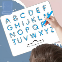 275Pcs Ball Pops English Alphabet Learning Drawing Board