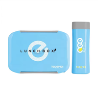 Premium Plastic Lunch Box With Water Bottle