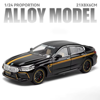1:24 Diecast BMW M8 Manhrat Model Car