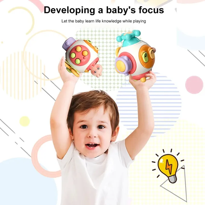 Kids Multi-functional Montessori Busy Catch Ball