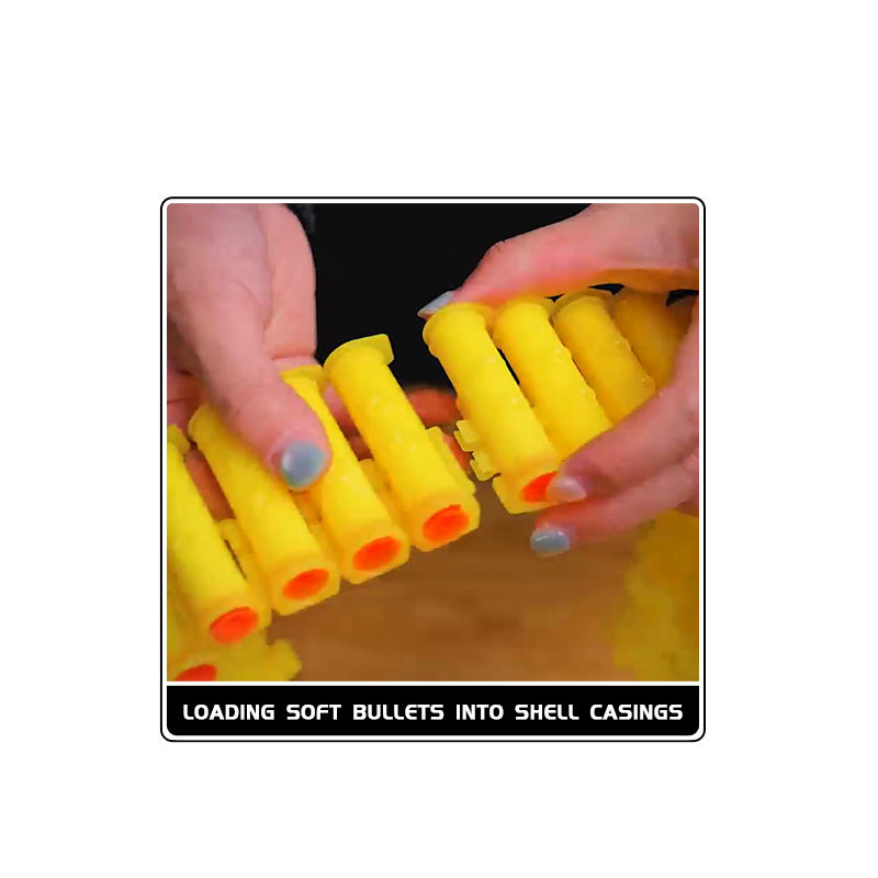 Manual Shell Throwing Soft Bullet Shooting Gun