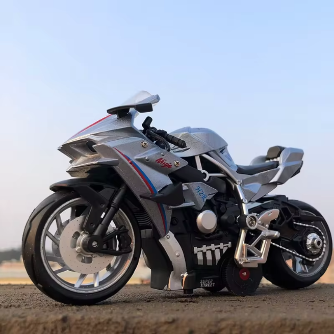 1:12 Diecast Kawasaki Ninja H2R Bike Model