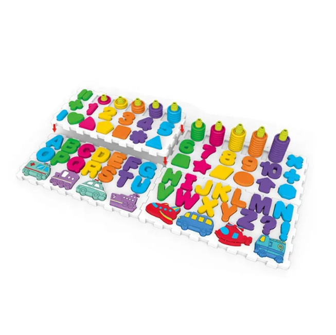 4in1 Kids Number & Letter Learning Board