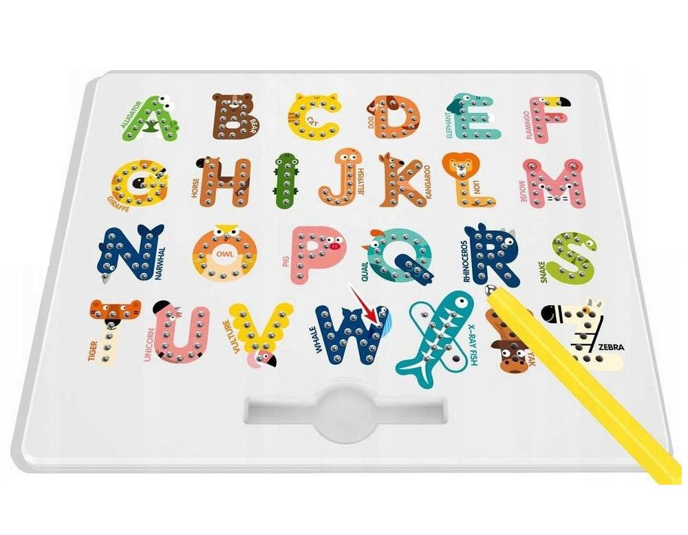 Creative Magnetic Cartoon Alphabets Board