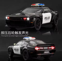 1:24 Diecast Police Dodge Challenger Model Car