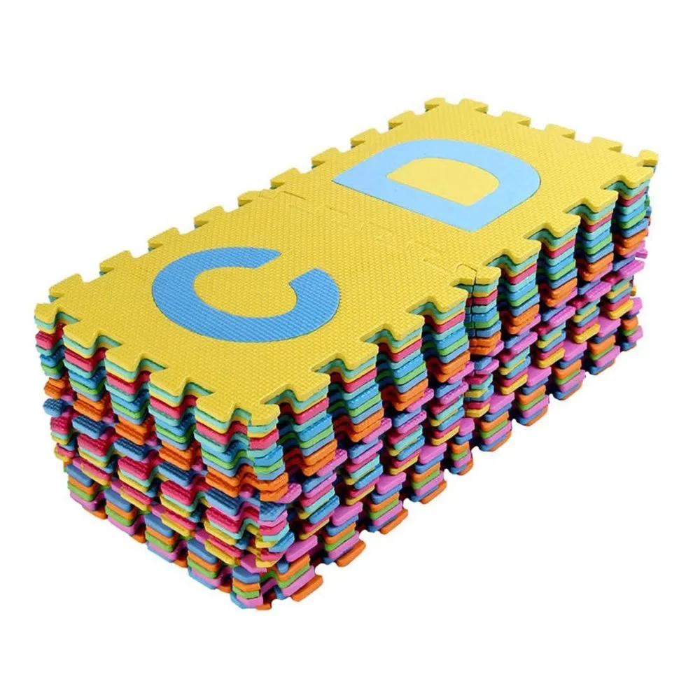 26Pcs Eva A-Z Alphabets Puzzle Play Mat 