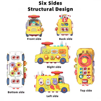 Multi-functional Baby Busy School Bus
