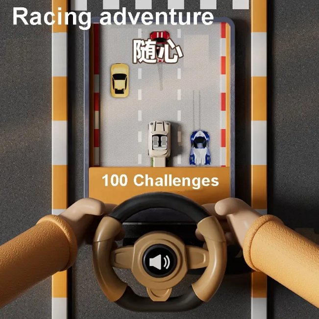 Racing Car Adventure Steering Wheel Toy