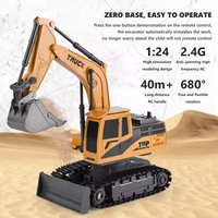 1:20 RC Diecast Excavator With Lights